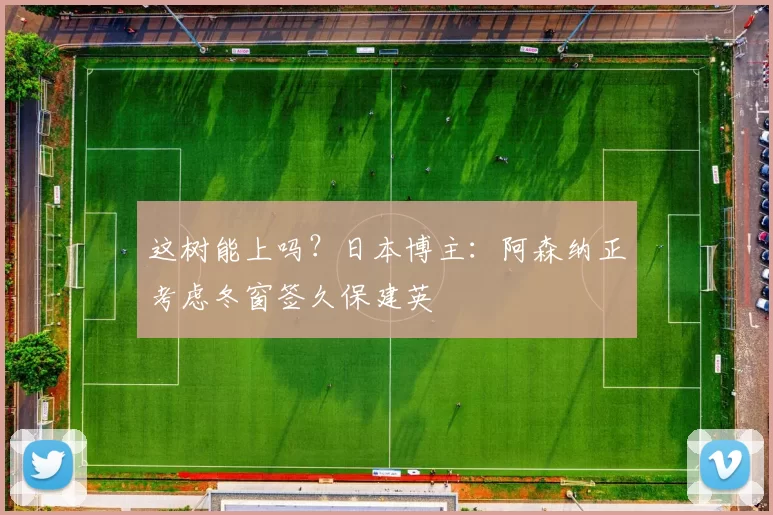 这树能上吗？日本博主：阿森纳正考虑冬窗签久保建英